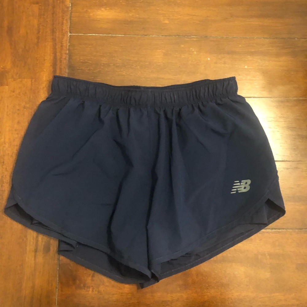 New Balance running shorts in Navy. Size Small. Like new!